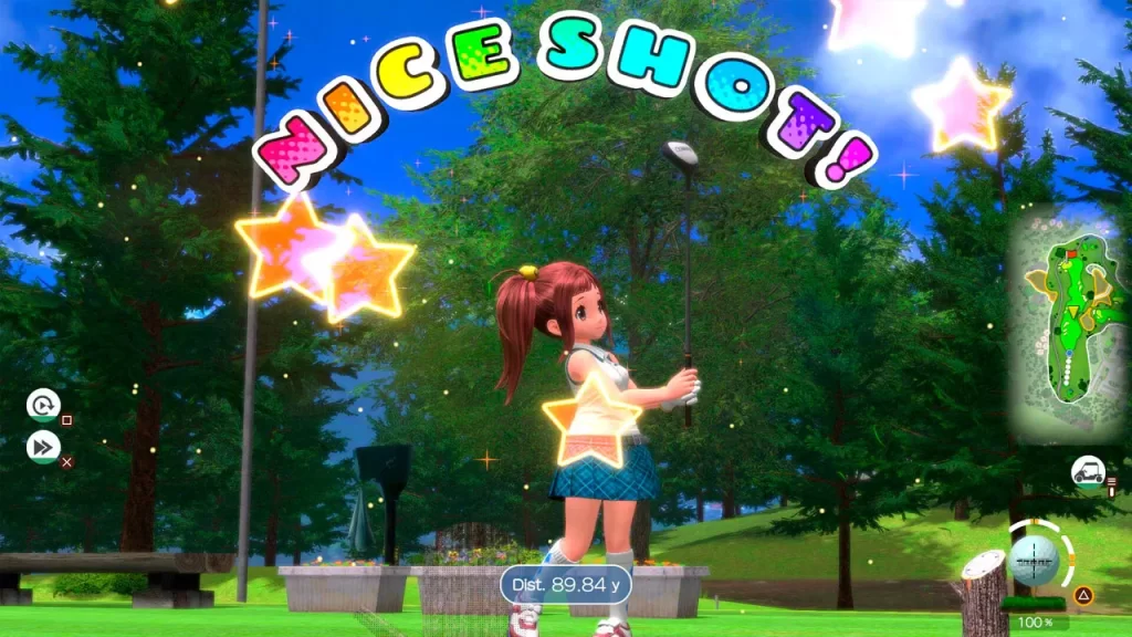 Everybody’s Golf Hot Shots, nice shot