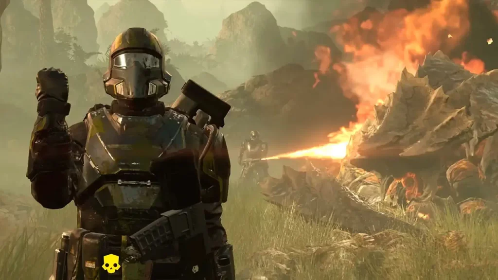 Helldivers 2 reparte democracia