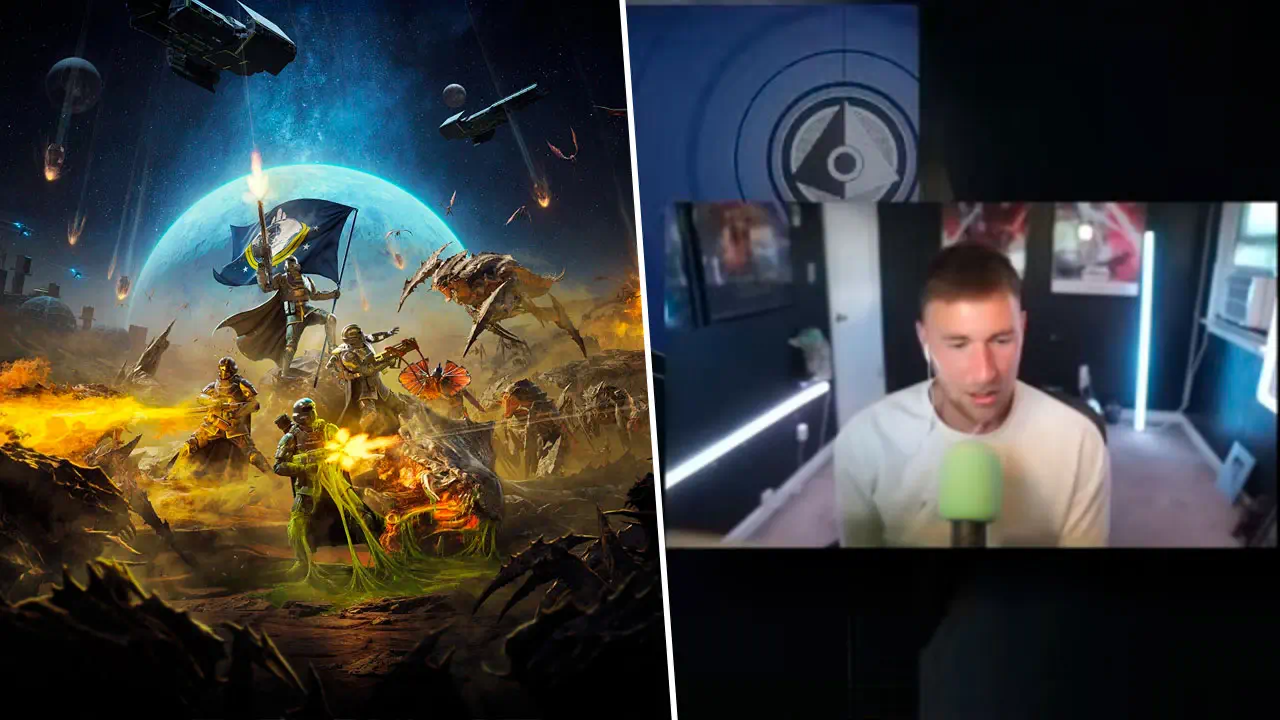 Helldivers 2: streamer se queja porque tiene que desbloquear el contenido