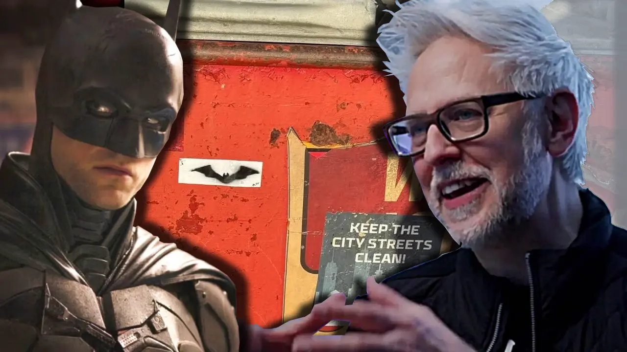 James Gunn desmiente el logo de The Batman en set de grabaciones de Clayface