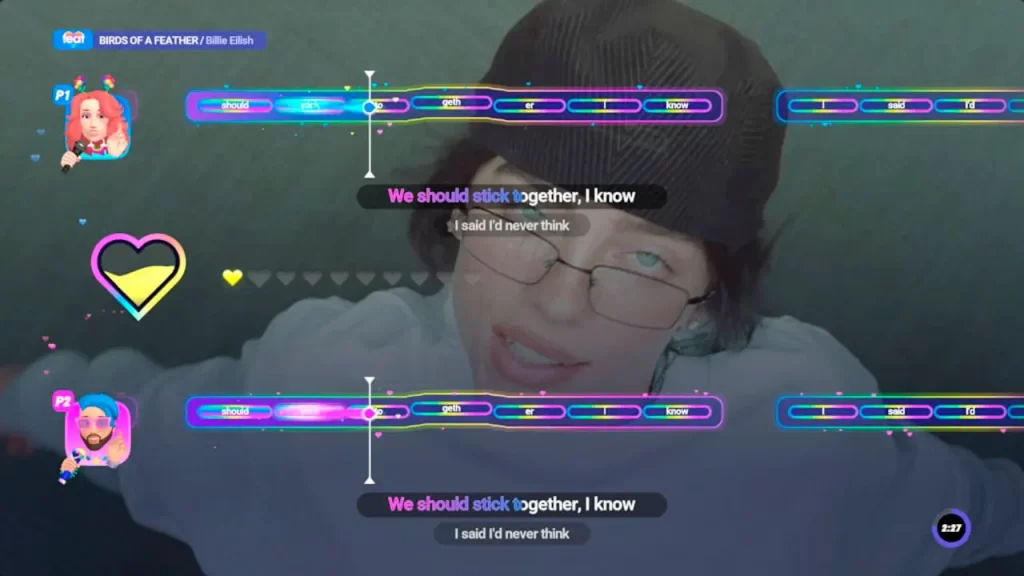 Let’s Sing 2026, Billie Eilish