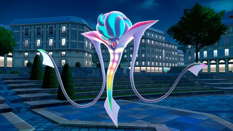 Mega Malamar hipnotiza Ciudad Luminalia en Pokémon Legends: Z-A