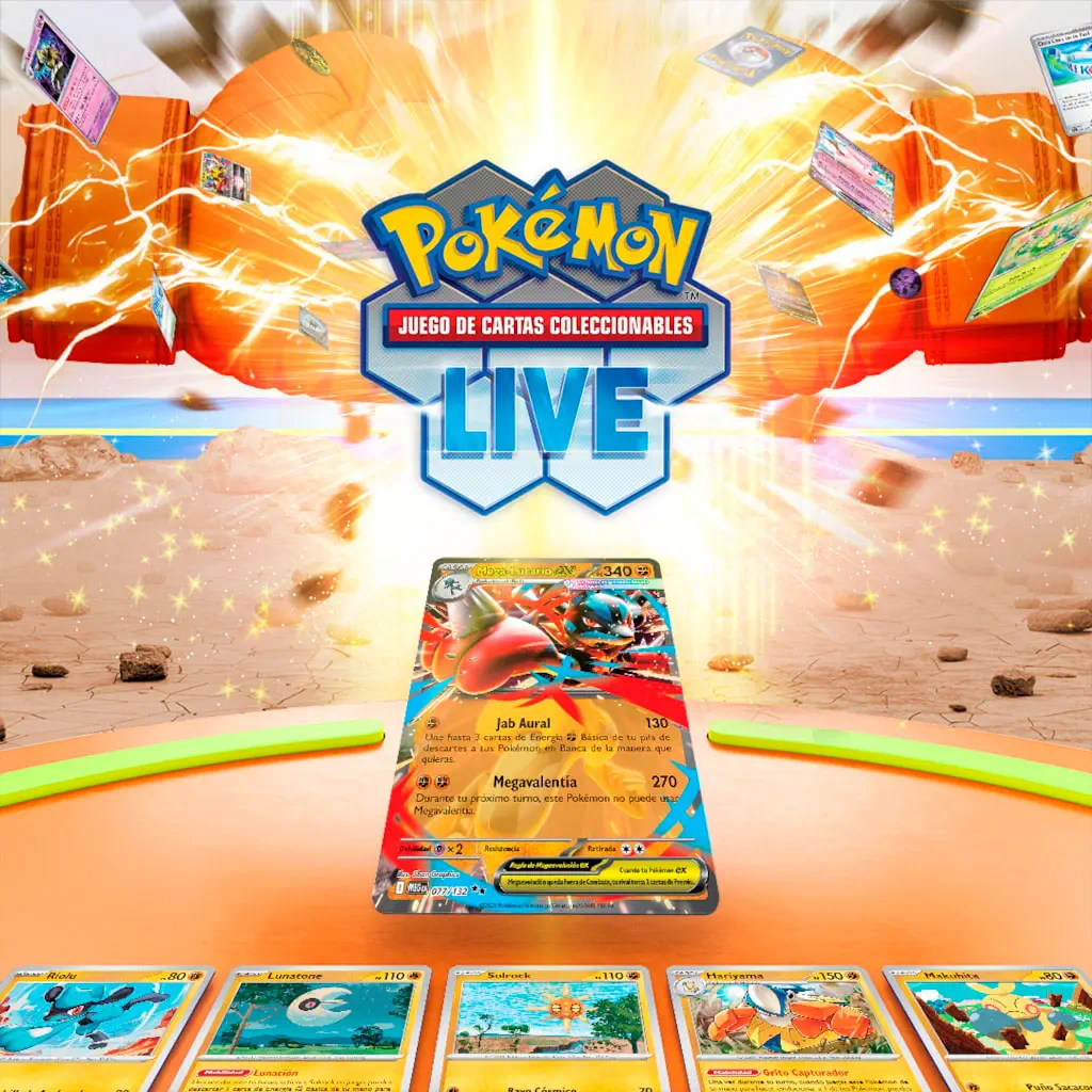 Pokémon TCG Live. Megsevoluciones