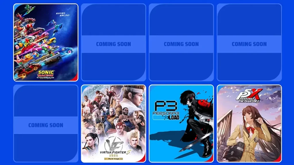 Videojuegos Sorpresa en la Tokyo game Show 2025 de parte de SEGA