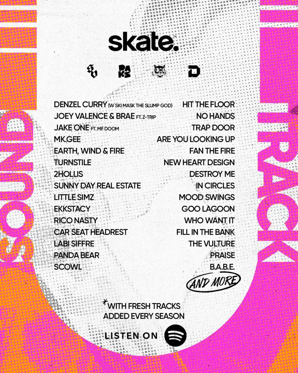 Banda sonora de skate.