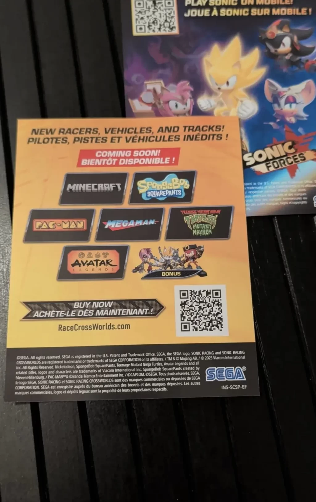 Sonic Racing: CrossWorlds Mega Man