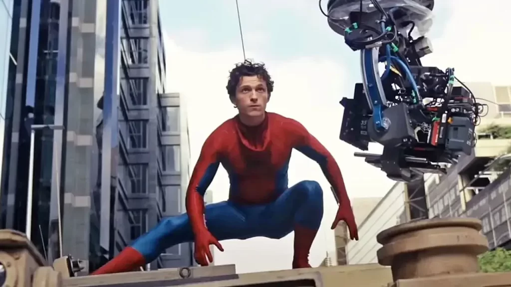 Set de Grabaciones de Spider-Man: Brand New Day Tom Holland Lesión
