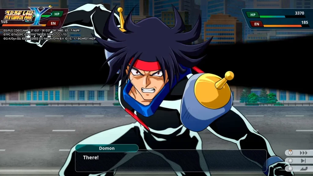 Super Robot Wars Y, Domon Kash