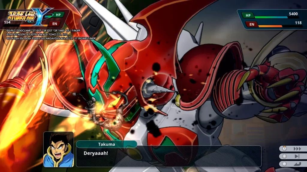 Super Robot Wars Y, Getter Robo Arc