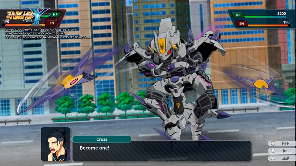 Super Robot Wars Y, Original Robot