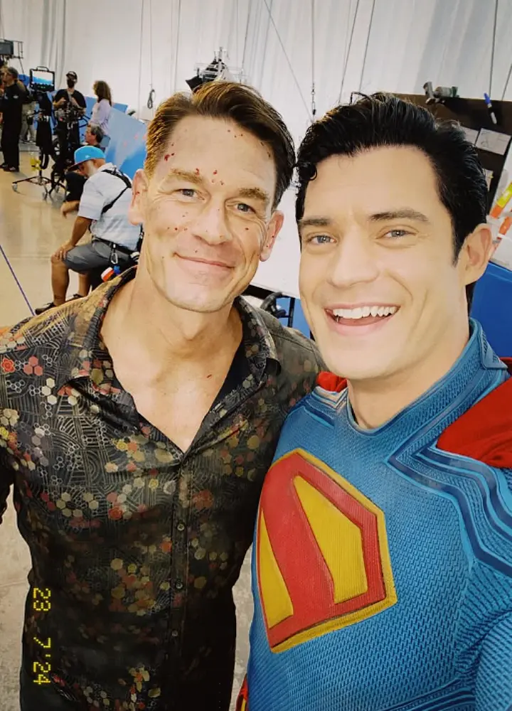 David Corenswet Post de PeaceMaker y Superman