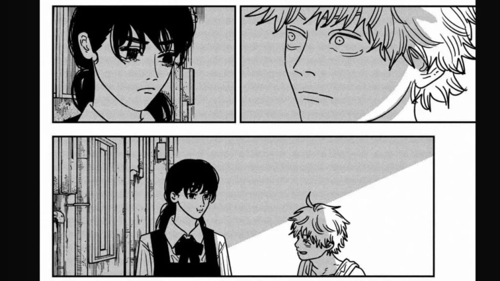 Chainsaw Man 217 muestra una tragedia entre risas, la cúspide del dolor. Black Chainsaw Man degolla a Asa que comparte su pasado con Denji. 