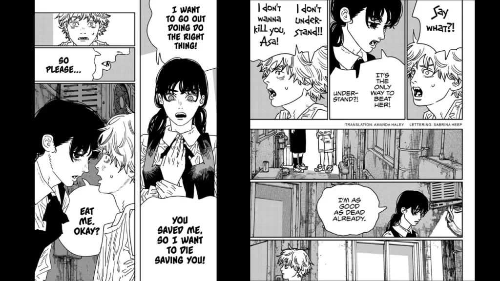 Chainsaw Man 218: la locura nunca termina y en esta ocasión, Denji debe tomar una decisión para salvar al mundo del Apocalipsis.