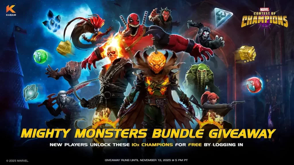 Contest of Champions Halloween Marvel Games