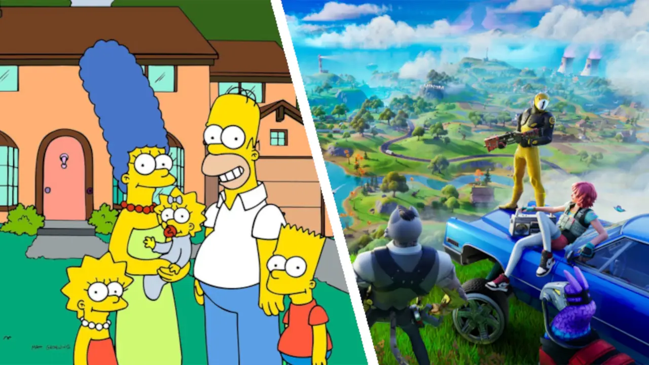 Fortnite estaría por recibir a Los Simpson con todo y Springfield