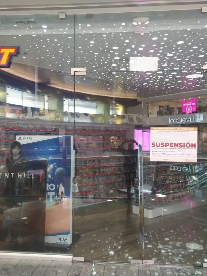 PROFECO suspendió varias tiendas de Gameplanet en México por diversas faltas
