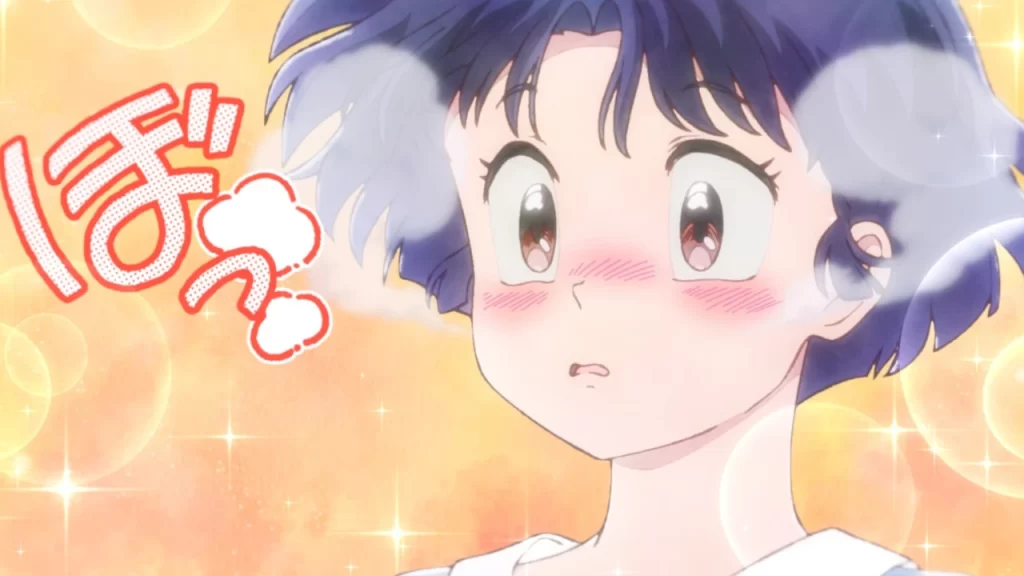 “Ranma no puede calmarse, no puede recordar haber besado a Akane. Shampoo y su bisabuela Cologne aparecen, presionándolo una vez más para que se case con Shampoo. Mientras Ranma lucha con ellos, Mousse aparece, perdidamente enamorado del propio Shampoo. Ranma y Mousse acuerdan batirse en duelo por la mano de Akane, pero algo extraño comienza a sucederle a Ranma…”. 