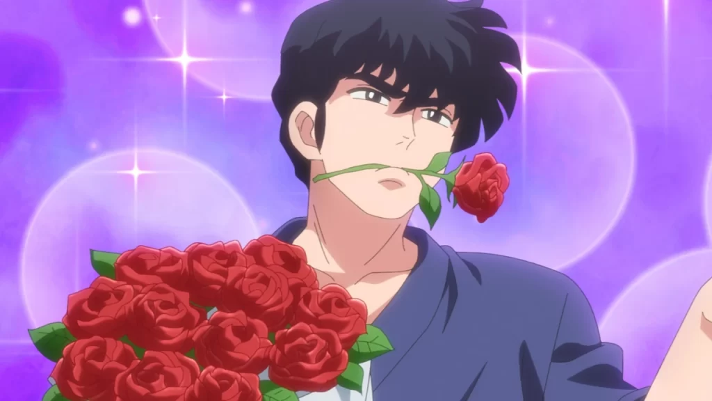 Ranma 1/2 temporada 2, capítulo 5 nos muestra a Ranma, Akane y Shampoo en una competencia en la que ganarán el corazón de Kuno (sin querer).