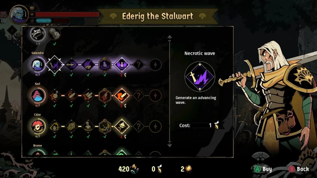 Absolum: un roguelike y beat ’em up que te permitirá fantasear en otoño: con escenarios diversos, profundidad sonora, y compleja mecánica.