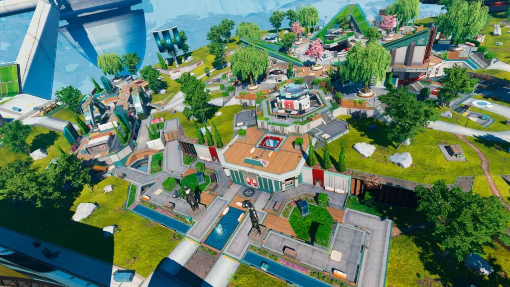 Apex Legends, amplificación, mapa