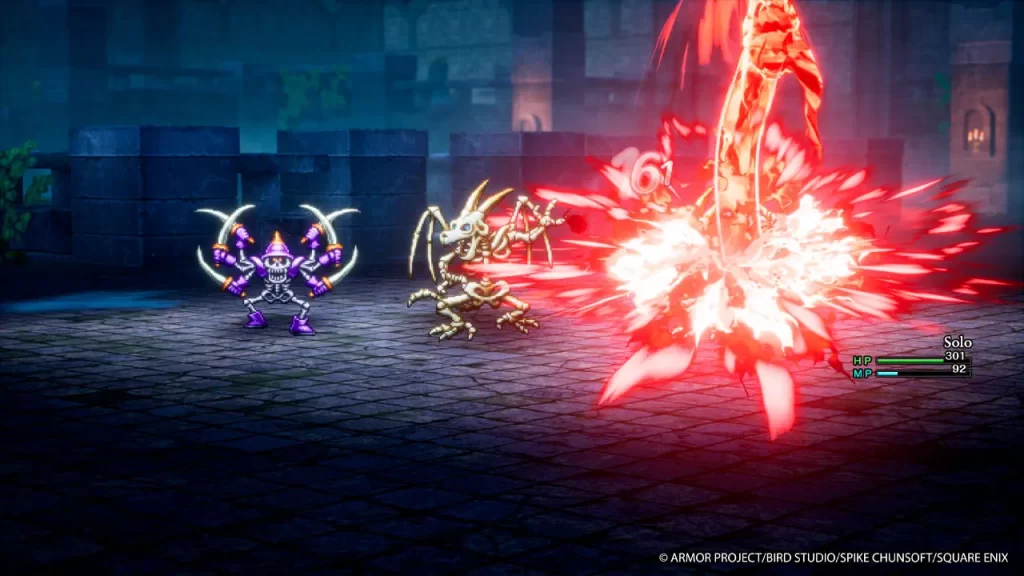 Dragon Qiest I & II HD-2D Remake, Dragon Slash