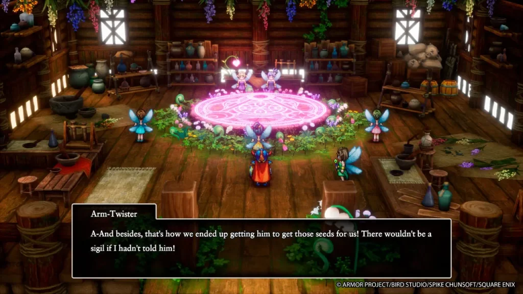 Dragon Qiest I & II HD-2D Remake, hadas