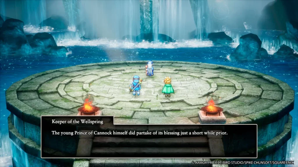 Dragon Qiest I & II HD-2D Remake, GUardian de Wellspring