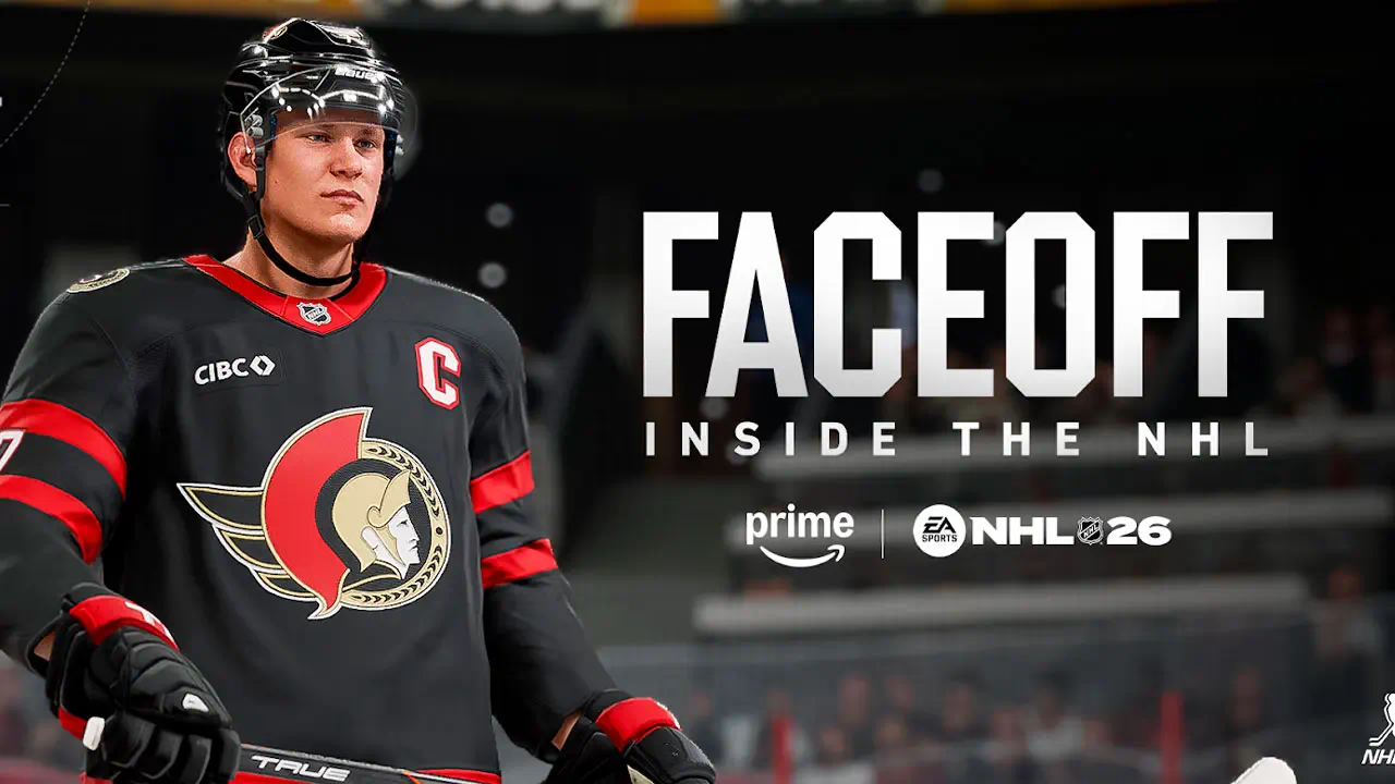 EA Sports NHL 26 y Prime Video se unen para llevar la serie “FACEOFF: Inside the NHL” dentro del juego