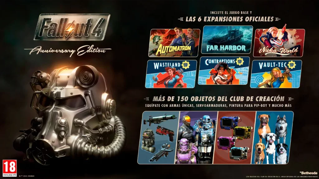 Fallkout 4 edición de aniversario