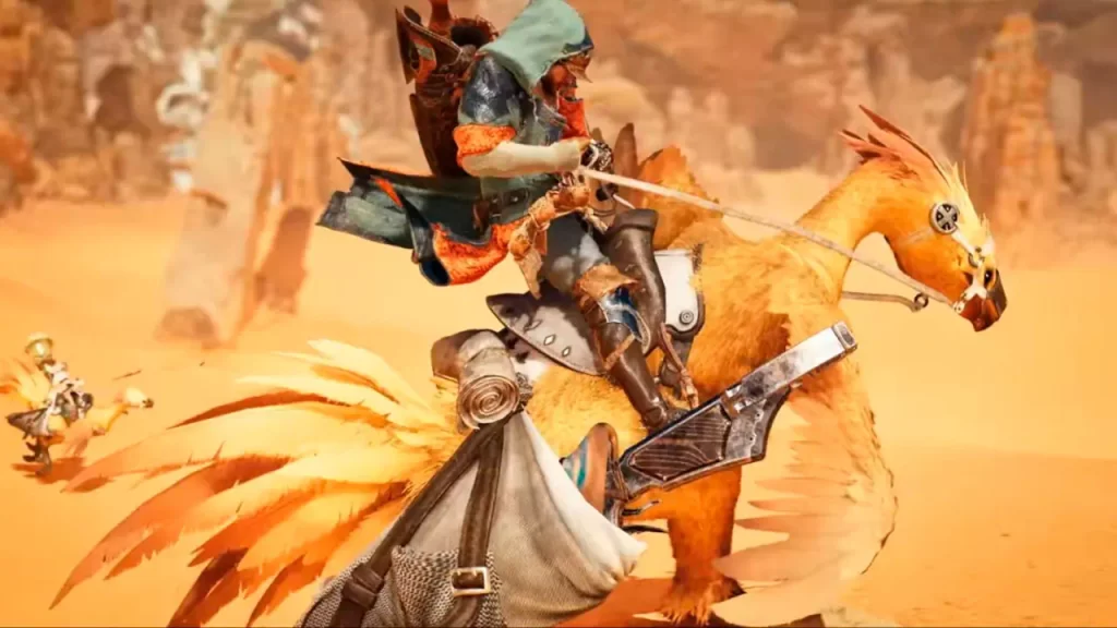 Final Fantasy XIV lanza su colaboración con Monster Hunter Wilds en el parche 7.35