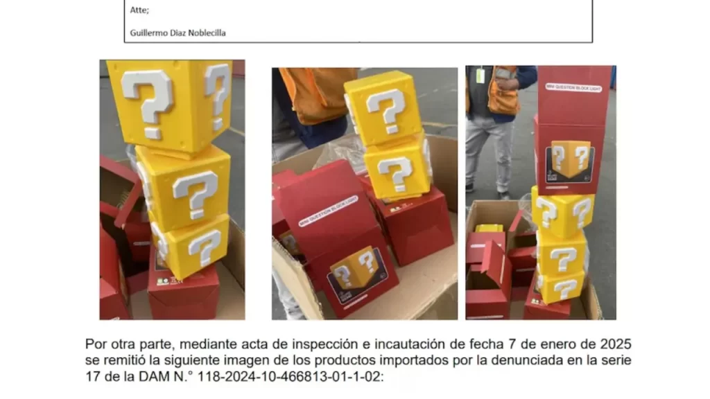 Damanda de Nintendo a Tienda Peruana