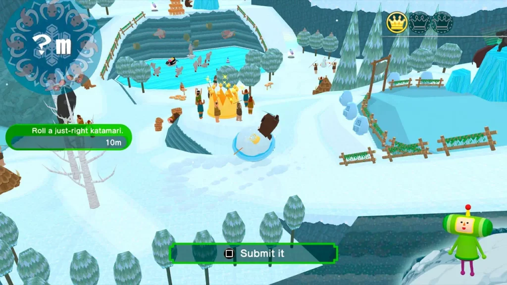 Once Upon a Katamari, cavernas