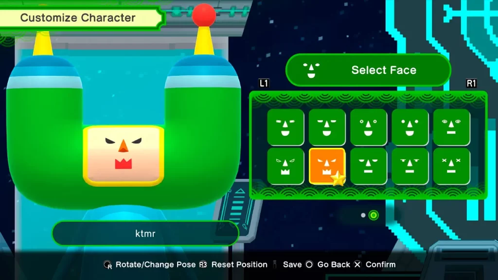 Once Upon a Katamari, personalización