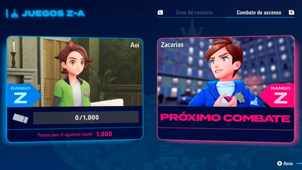 Pokémon Legends: Z-A, juegos z-a