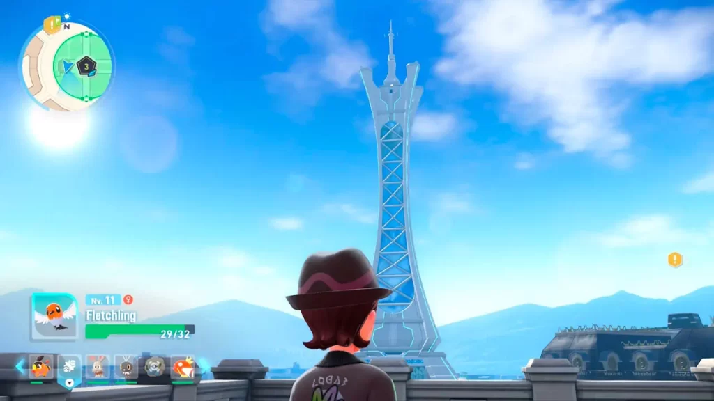 Pokémon Legends: Z-A, Torre de Ciudad Luminalia