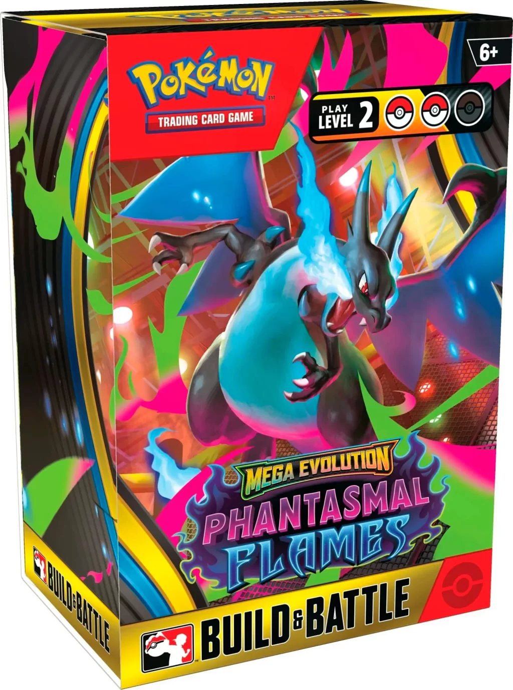 Pokémon TCG LLamaradas Fantasmales - Caja Build and Battle