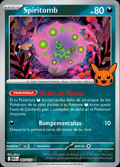Pokémon TCG Spiritomb Promo Card