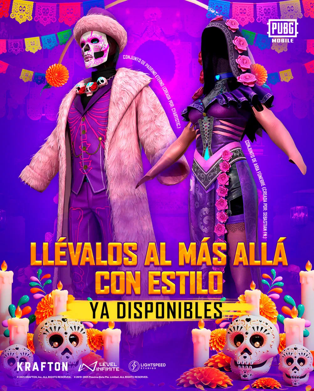 PUBG Mobile, celebracion día de muertos
