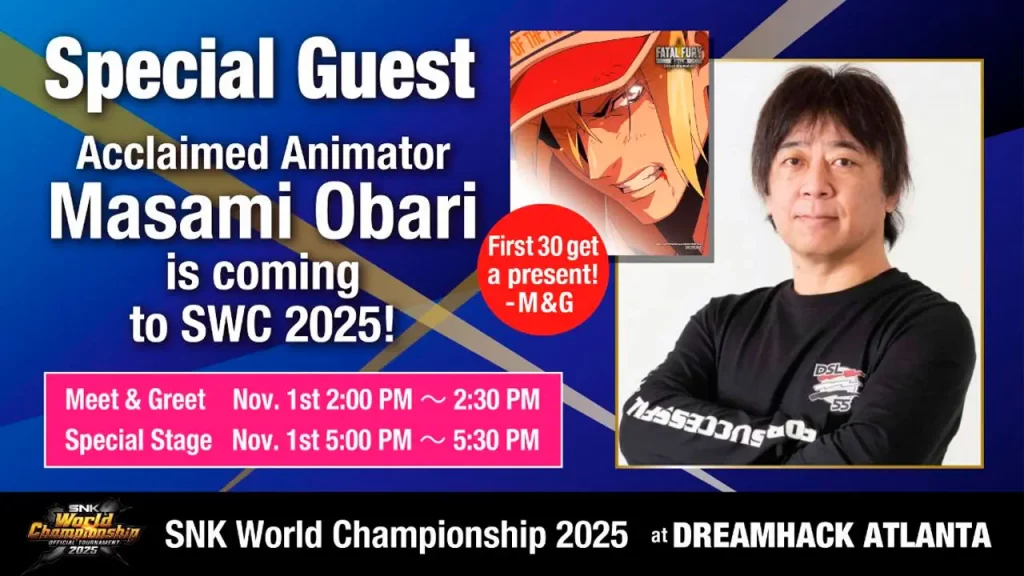 SNK World Champuonship, Masami Obari
