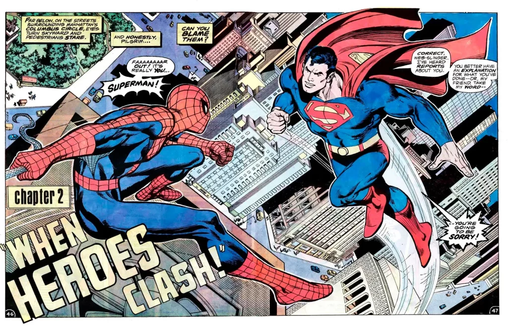 Spider-Man vs Superman