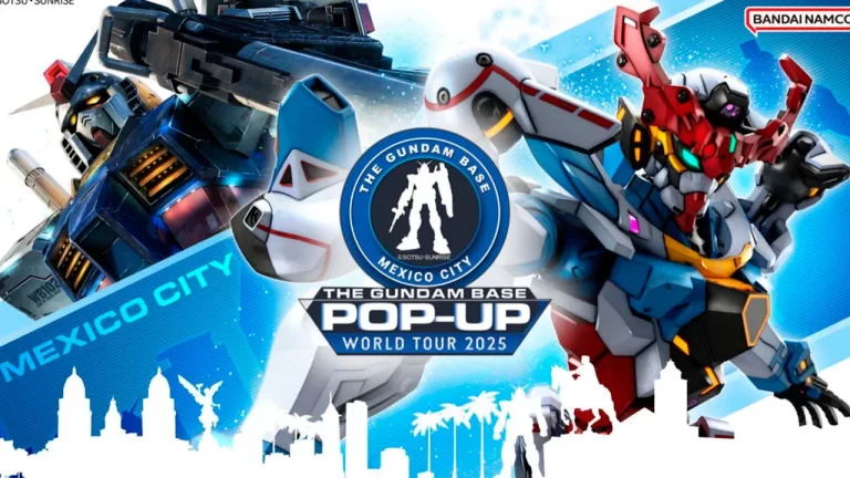 Gundam Base Pop-Up Store llega a México con piezas exclusivas por tiempo limitado