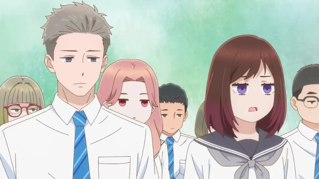 A Star Brighter Than the Sun, capítulo 9. ¡Llega el festival escolar y luego de la cita del cine, Sae decide declararse a Kamishiro!