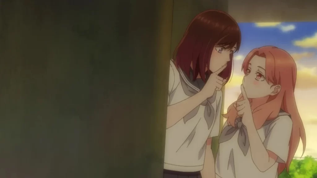 A Star Brighter Than the Sun, capítulo 9. ¡Llega el festival escolar y luego de la cita del cine, Sae decide declararse a Kamishiro!