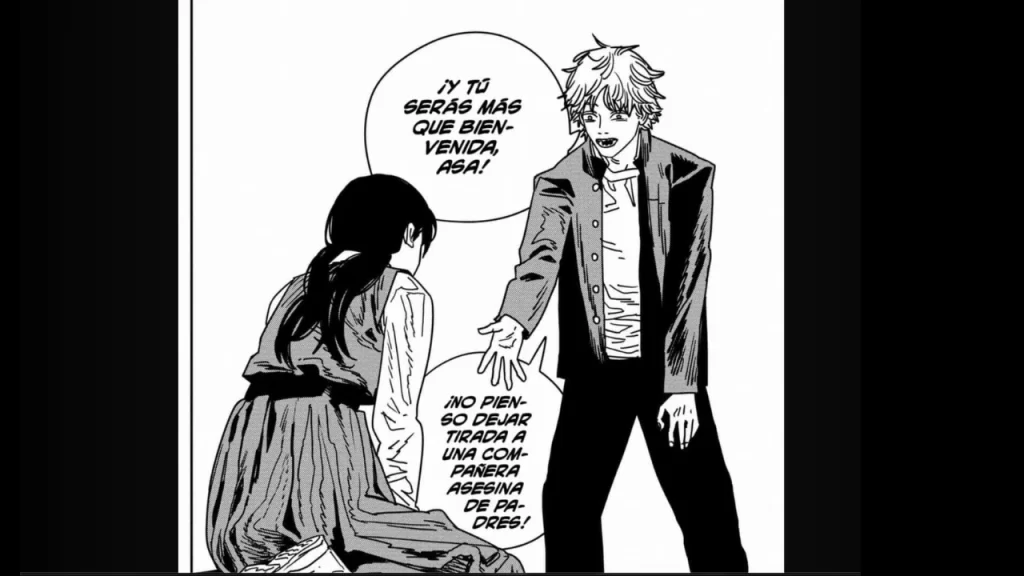 Chainsaw Man 219 nos revela parte de la profecía para Denji quien, en vez de elegir, crea un nuevo camino que incluye a Asa Mitaka.