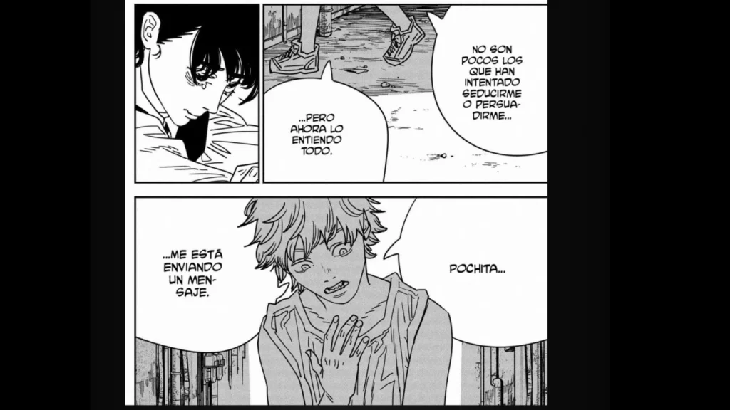 Chainsaw Man 219 nos revela parte de la profecía para Denji quien, en vez de elegir, crea un nuevo camino que incluye a Asa Mitaka.