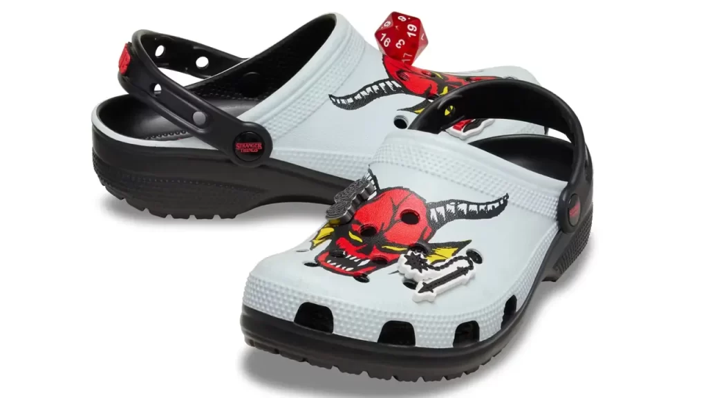 Club Fuego Infernal Crocs Stranger Things