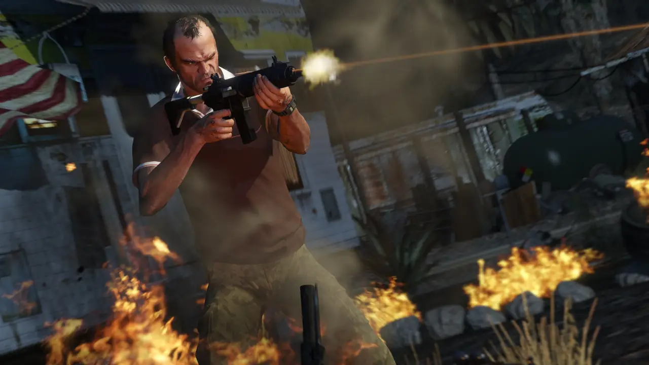 GTA V iba a tener un DLC con más historia, pero su cancelación dio vida a otro juego