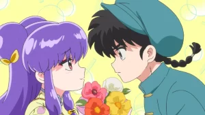 Ranma 1/2, capítulo 19 se roban el letrero del dojo Tendo: Akane está en problemas; pero Ranma se ausenta y termina en una cita con Shampoo...