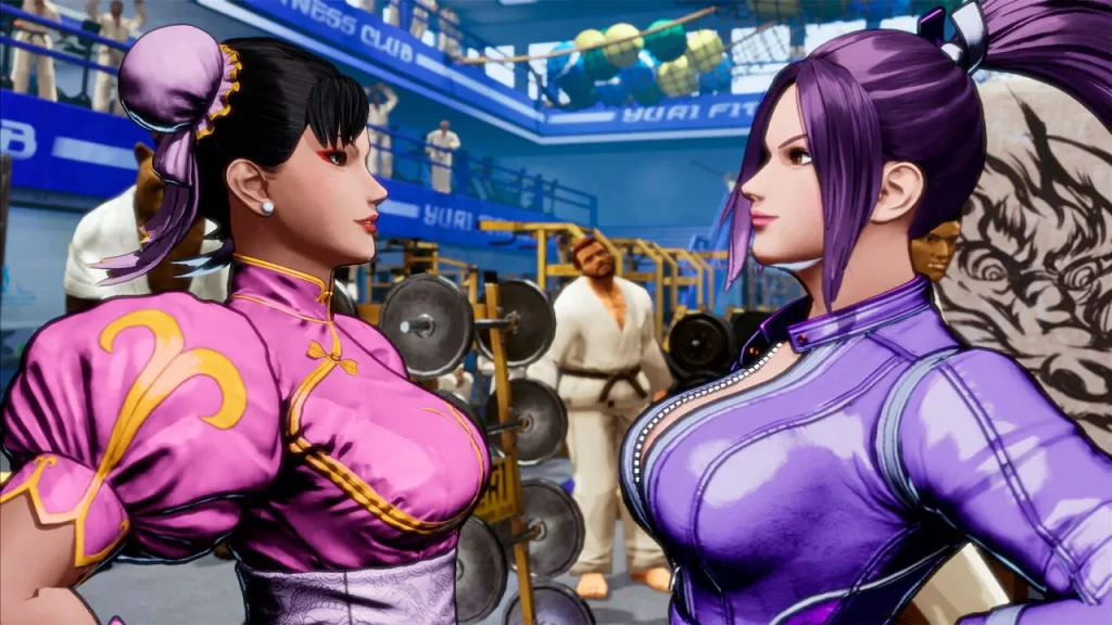 Fatal Fury: City of the Wolves, Chun-Li contra Mai