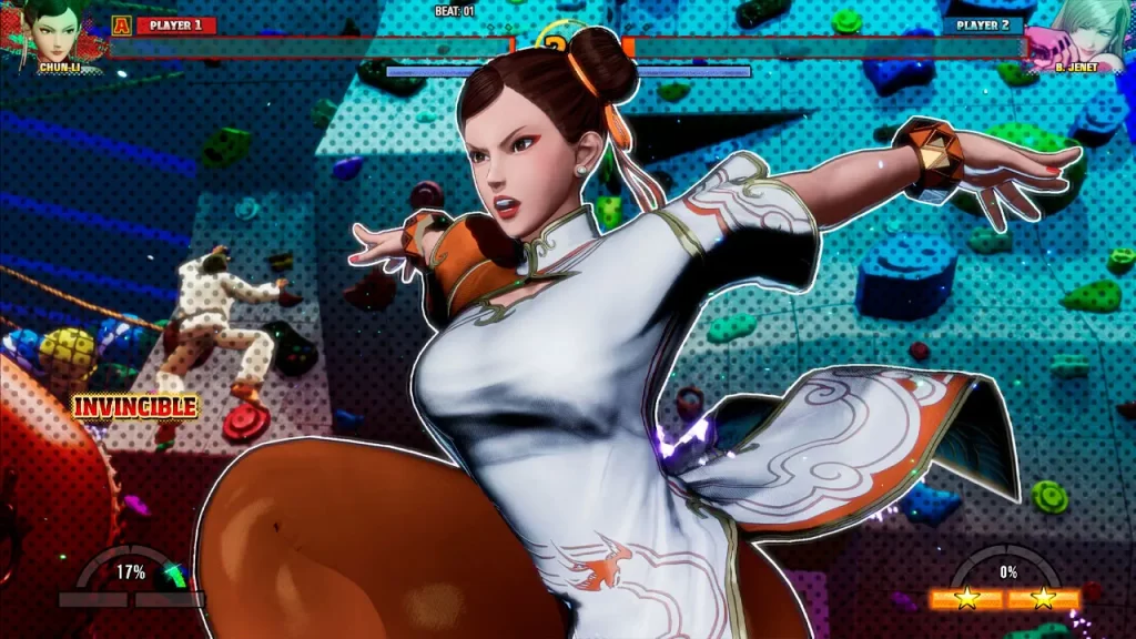 Fatal Fury: City of the Wolves, diseños Chun-LI